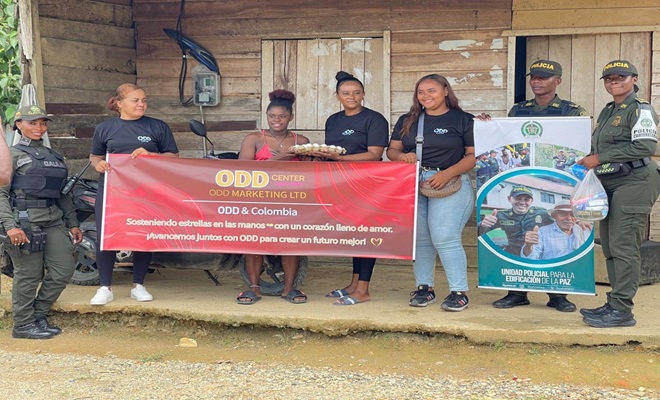 Llevando la oferta institucional en Chocó
