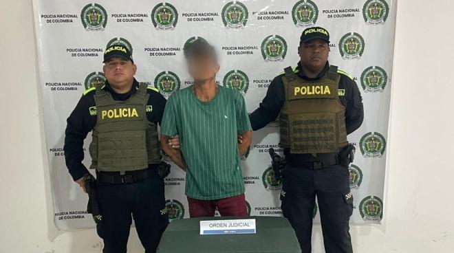 Capturado en Magangué un hombre por violencia intrafamiliar tras agredir a su compañera sentimental