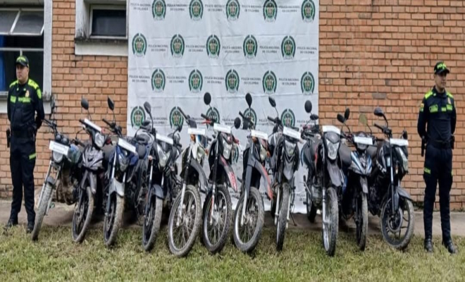 En lo corrido del año, en el municipio de Magangué, se han recuperado 20 motocicletas