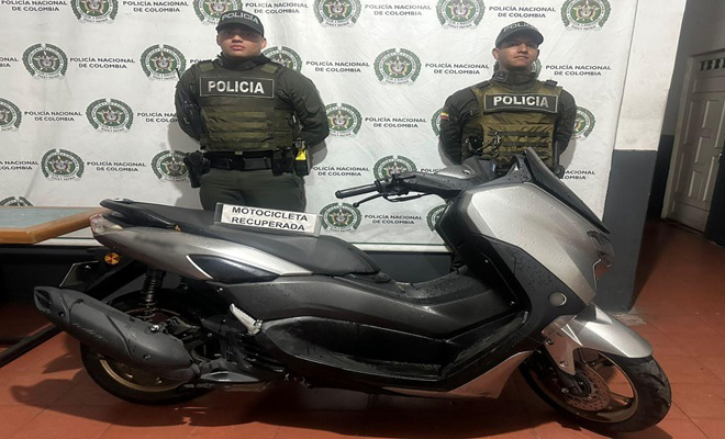 Motocicleta recuperda