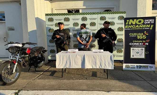 En Barrancabermeja cayó ‘Stiwar’ por extorsión e instrumentalización de menores