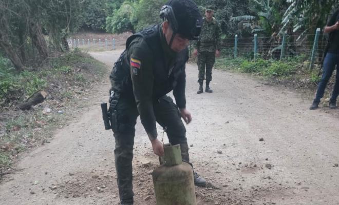 Neutralización de artefactos explosivos en el Cesar
