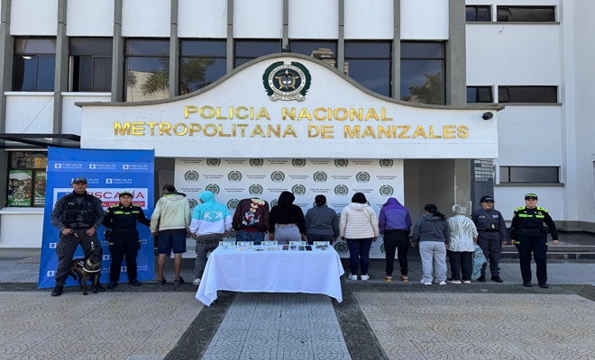 Desarticulada estructura dedicada al microtr&aacute;fico en Manizales