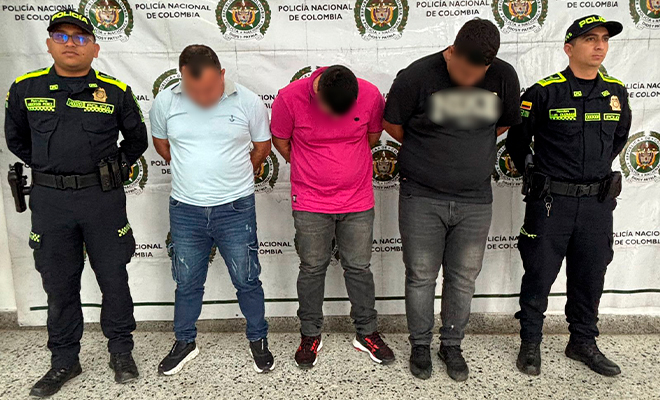 Capturados de OP Aquiles en el backing