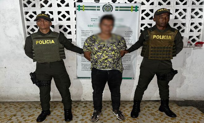 Capturado un sujeto requerido por la ley 