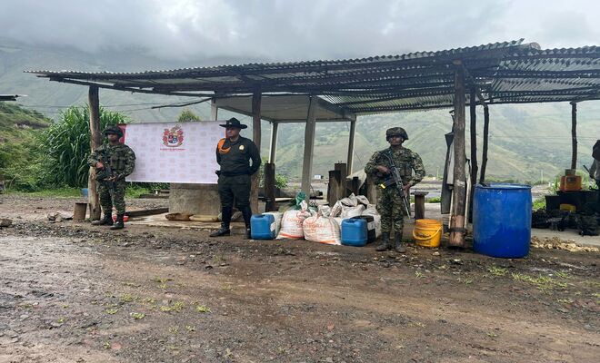 Operativo minería ilegal