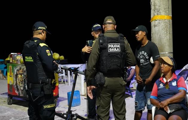 Polic&iacute;a ejerce controles en Spratt Bigth