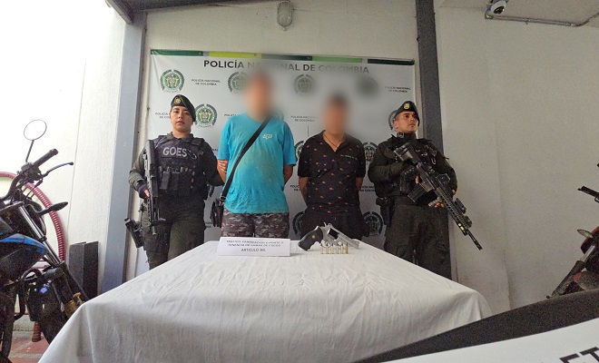 Operativos Estratégicos en Mistrató y Belén de Umbría dejan tres capturados y dos armas de fuego incautadas