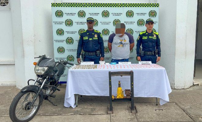 Capturado expendedor de estupefacientes en Barrancabermeja y decomisada droga lista para su distribuci&oacute;n