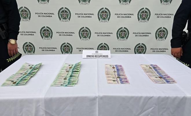 Policía frustra el robo de más de cinco millones de pesos