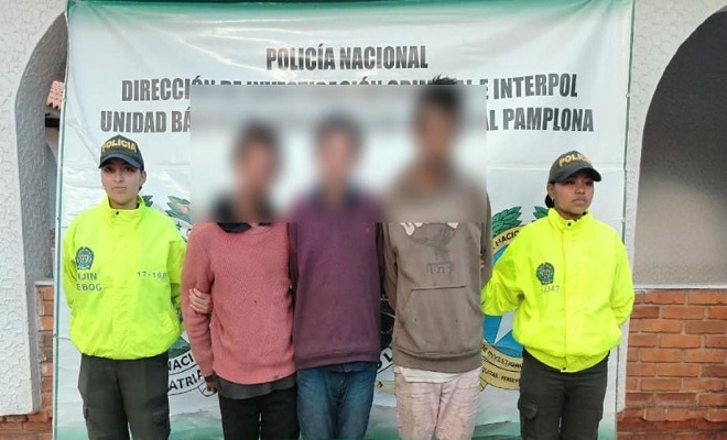 Captura en flagrancia de tres personas por el delito de tráfico, fabricación o porte de estupefacientes