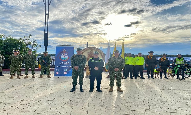 Lanzamiento plan vacacional Departamento de Policía Guainía