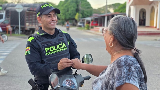 Policía Meta y Alcaldía de Cabuyaro se unen a los 16 días de activismo contra la violencia hacia las mujeres