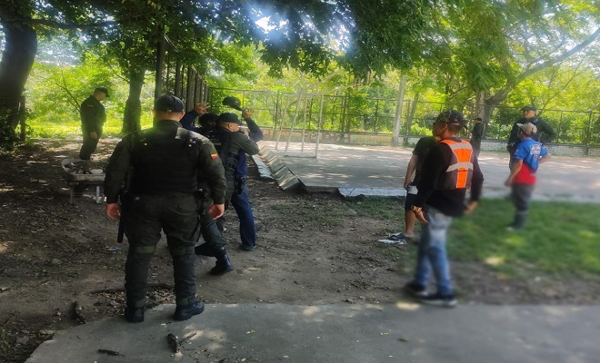 Policía Metropolitana de Neiva presenta balance del fin de semana