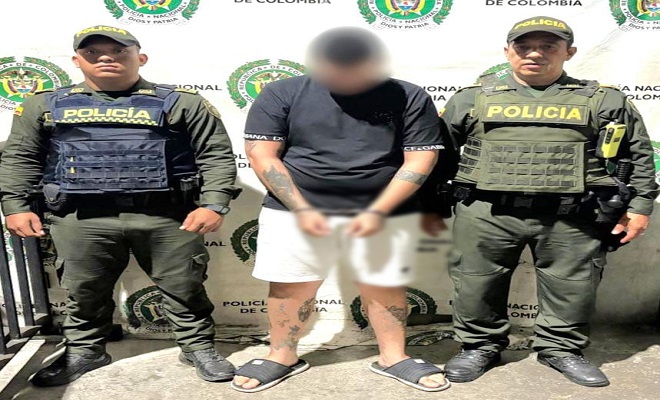 La Policía Nacional captura a 'Nicolás' en Neiva por tráfico de estupefacientes