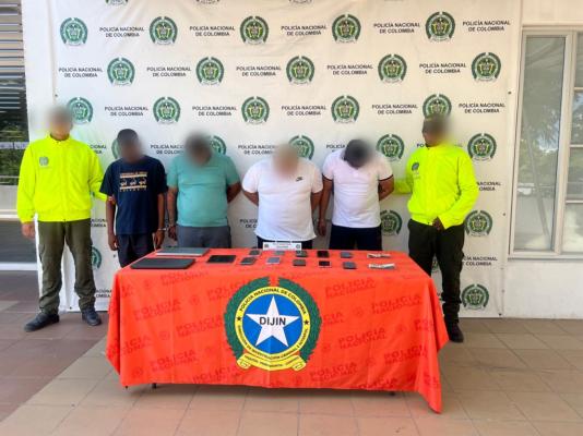 Capturados 4 presuntos sicarios en Cartagena