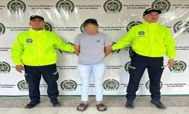 Policía Nacional logra la captura de una mujer requerida por las autoridades