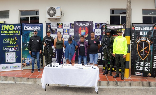 La Policía Nacional continúa arremetida contra la extorsión y el terrorismo 