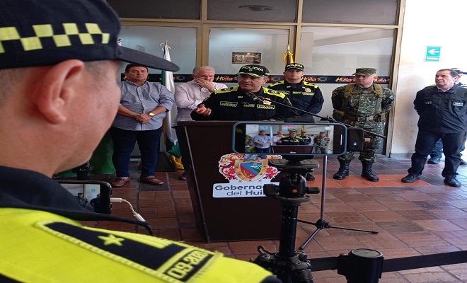 Policía de Neiva, brinda seguridad a propios y turistas 