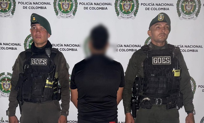 Menor aprehendido por la Policía Nacional con arma de fuego  