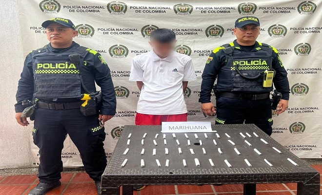 La Policía Nacional captura un hombre con estupefacientes