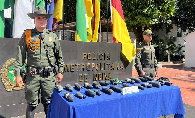 Policía Nacional, de frente contra el tráfico de estupefacientes 