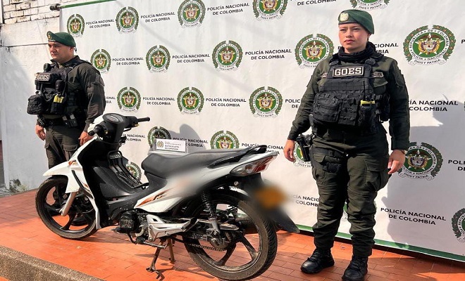 Policía Nacional intensifica la lucha frontal contra el hurto a motociclistas