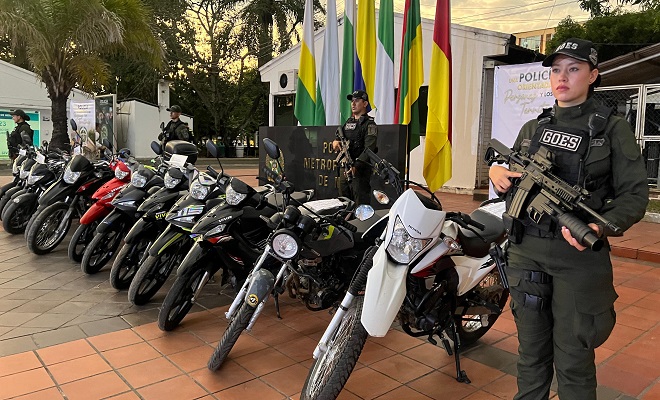 Recuperadas 13 motos y capturadas nueve personas en operativos contra el hurto.