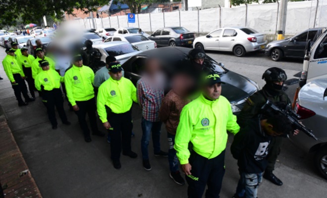 Entre ellos el segundo cabecilla de esta estructura y seis coordinadores solicitados por autoridad judicial.