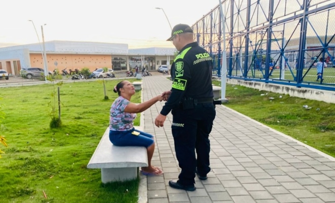 La Policía Comunitaria fortalece prevención del hurto en el barrio Vallejo