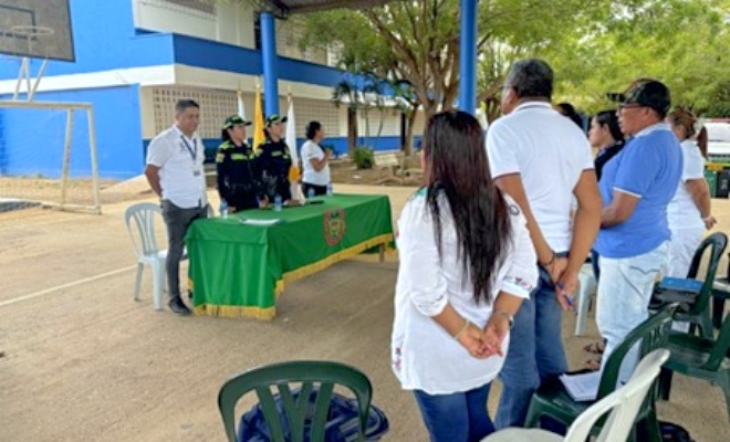 Prevención para la vida, sensibilizamos a las familias de Pelayito sobre los riesgos de la pólvora en menores de edad.