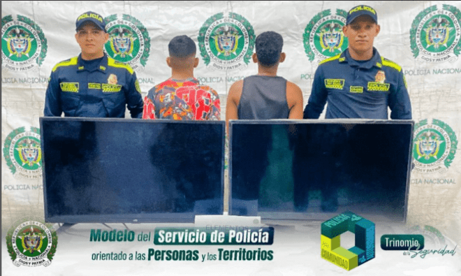 La Policía Nacional logra la captura por hurto y la recuperación de elementos