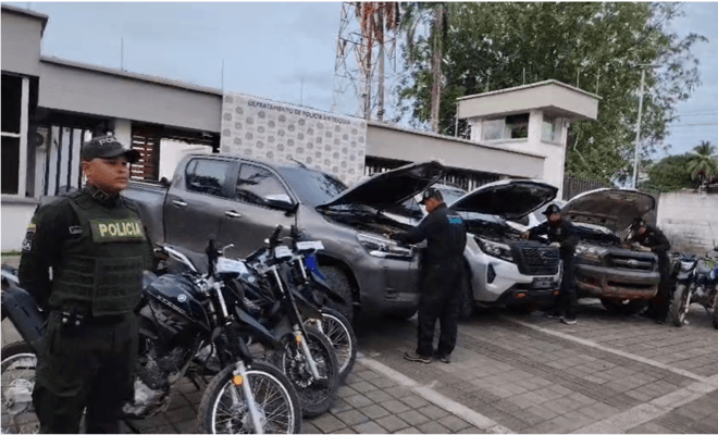 Operativo de la SIJIN en cuatro municipios frena la comercializaci&oacute;n de automotores robados en otras ciudades