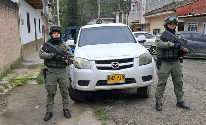 Recuperada camioneta hurtada en Popayán y ubicada por GPS en Timbío, Cauca