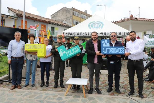 En Neira se realizó el relanzamiento de la policía comunitaria