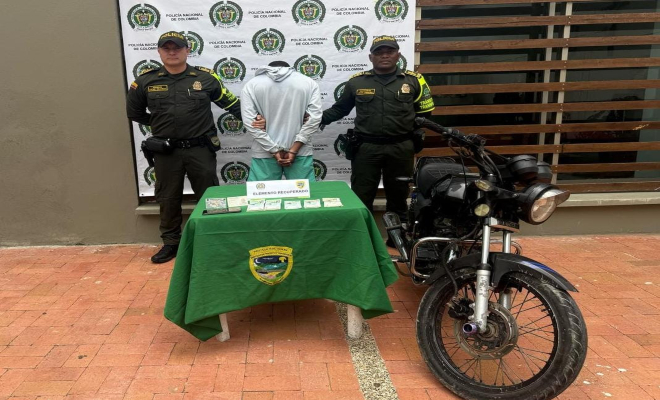 Dos presuntos fleteros cayeron tras hurtar cinco millones de pesos en Bolívar