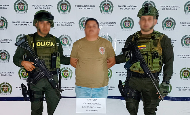 Capturado ciudadano con orden judicial por delito de secuestro extorsivo agravado en La Sierra Cauca