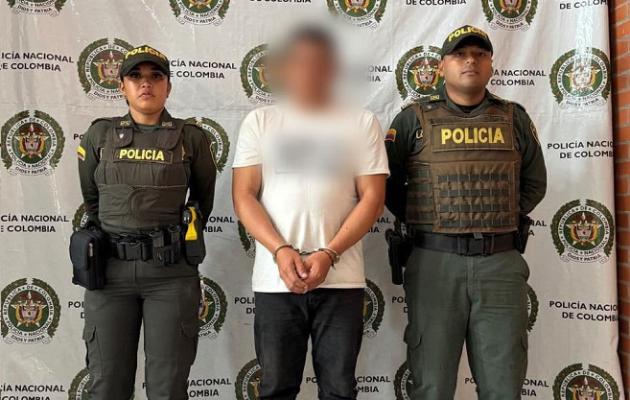 Sujeto que presenta un amplio prontuario de registros ante la Fiscalía General de la Nación fue capturado