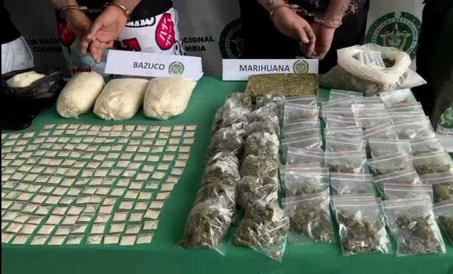 3.335 dosis de estupefacientes fueron sacadas de las calles del corregimiento