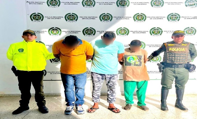 Tres capturados y más de 230 kilos de carne incautada