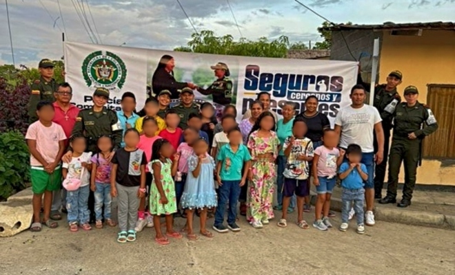 La actividad fortaleció los lazos entre la comunidad y la Policía, promoviendo valores, autocuidado y convivencia ciudadana.