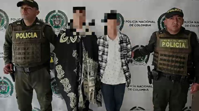 La comunidad actuó de manera oportuna para detener a dos sujetos por hurto