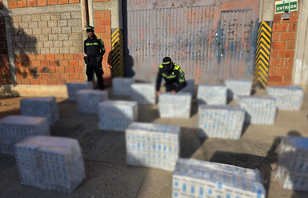 Vehículo proveniente del departamento de la guajira pretendía ingresar cigarrillos de contrabando al Cesar