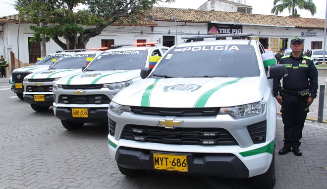 Vehículos para los municipios de Santander