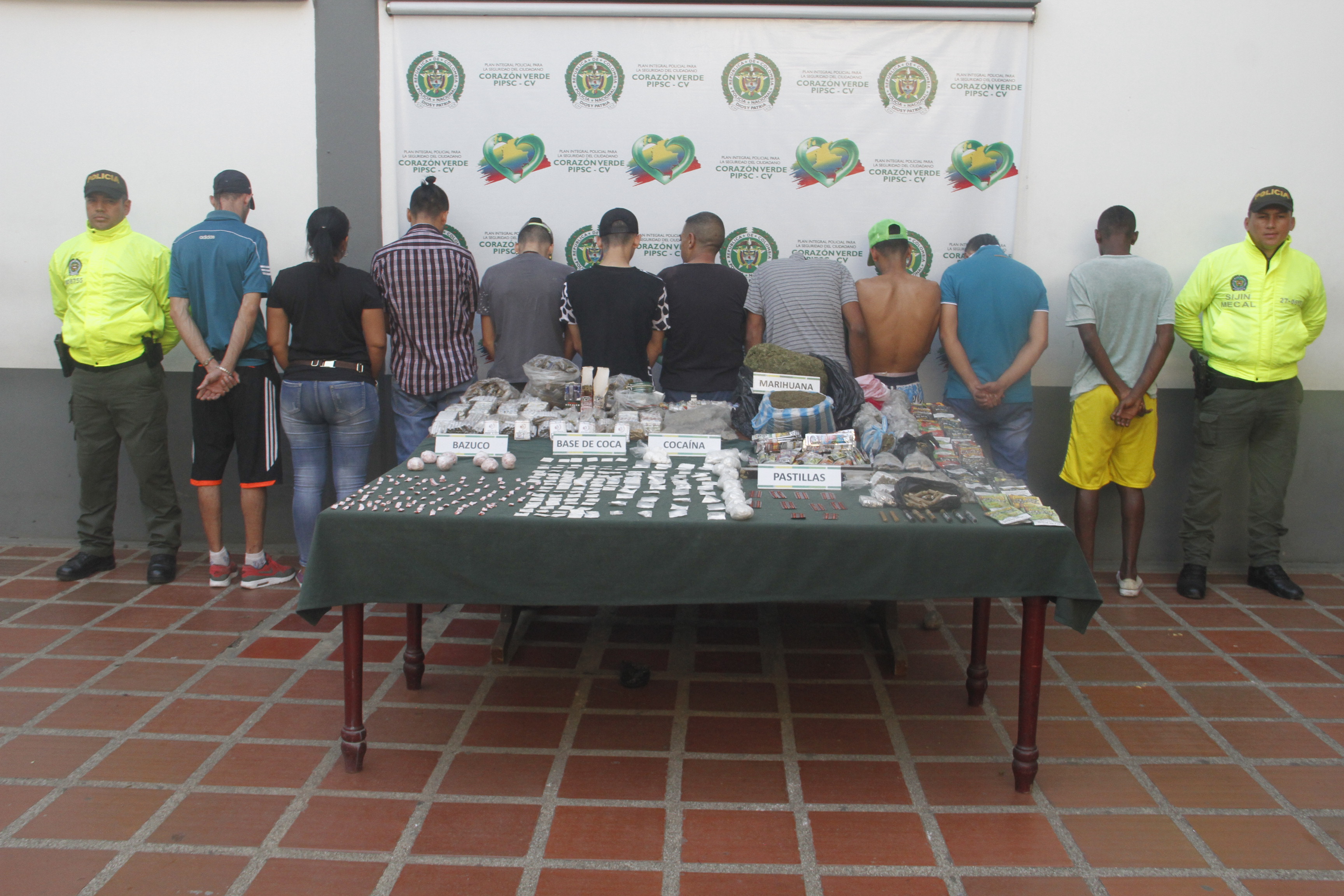 Línea de expendio desarticulada en Cali