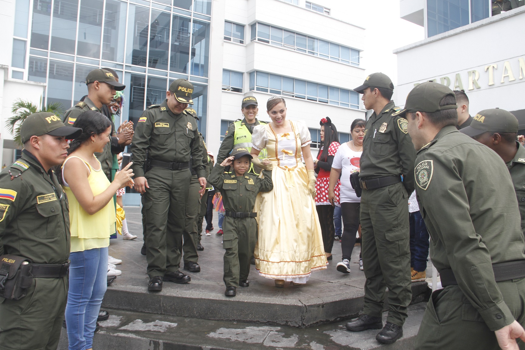 Sebastian fue policía por un día
