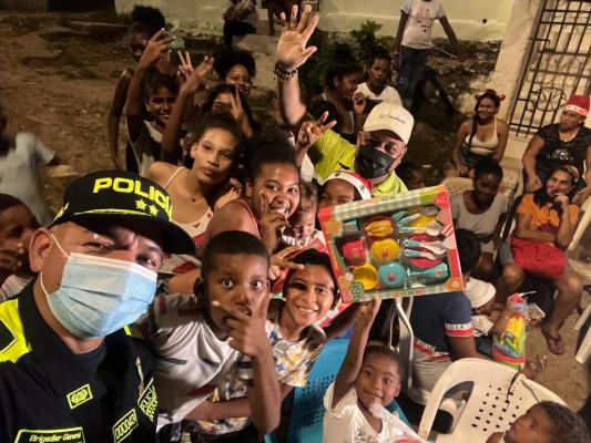 La emisora Radio Policía Cartagena realizó el Concurso Pesebres Navidad Segura