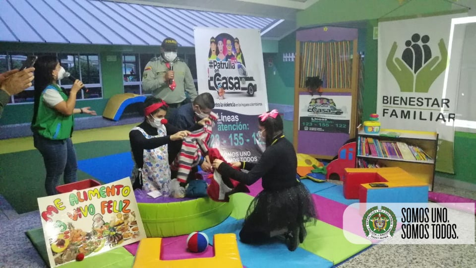 Con el apoyo del ICBF llevamos títeres online a niños del Tolima