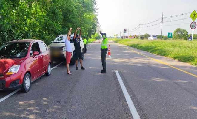 En Tolima la Policía realiza actividades de prevención y control en vías del departamento