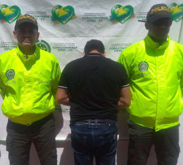 Dimos captura a “patilla” presunto cabecilla del “clan del golfo” en el sur de Bolívar